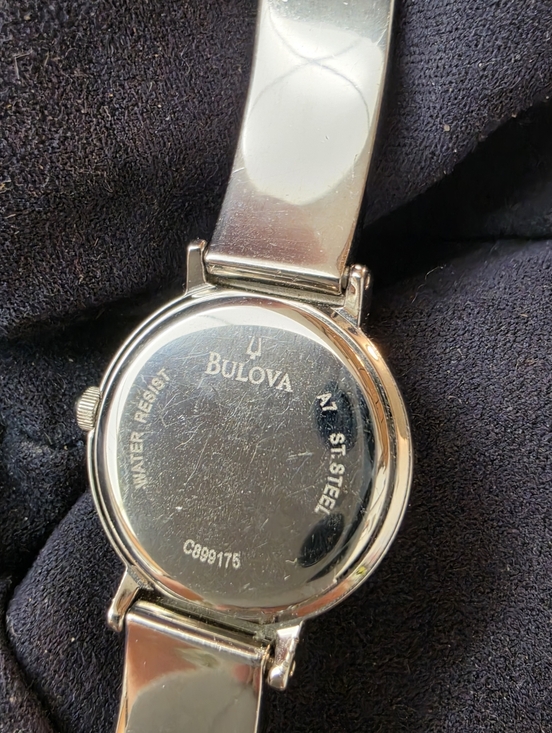 Ladies Bulova C899175 Wrist Watch Stainless Steel Crystal Quartz main image 9